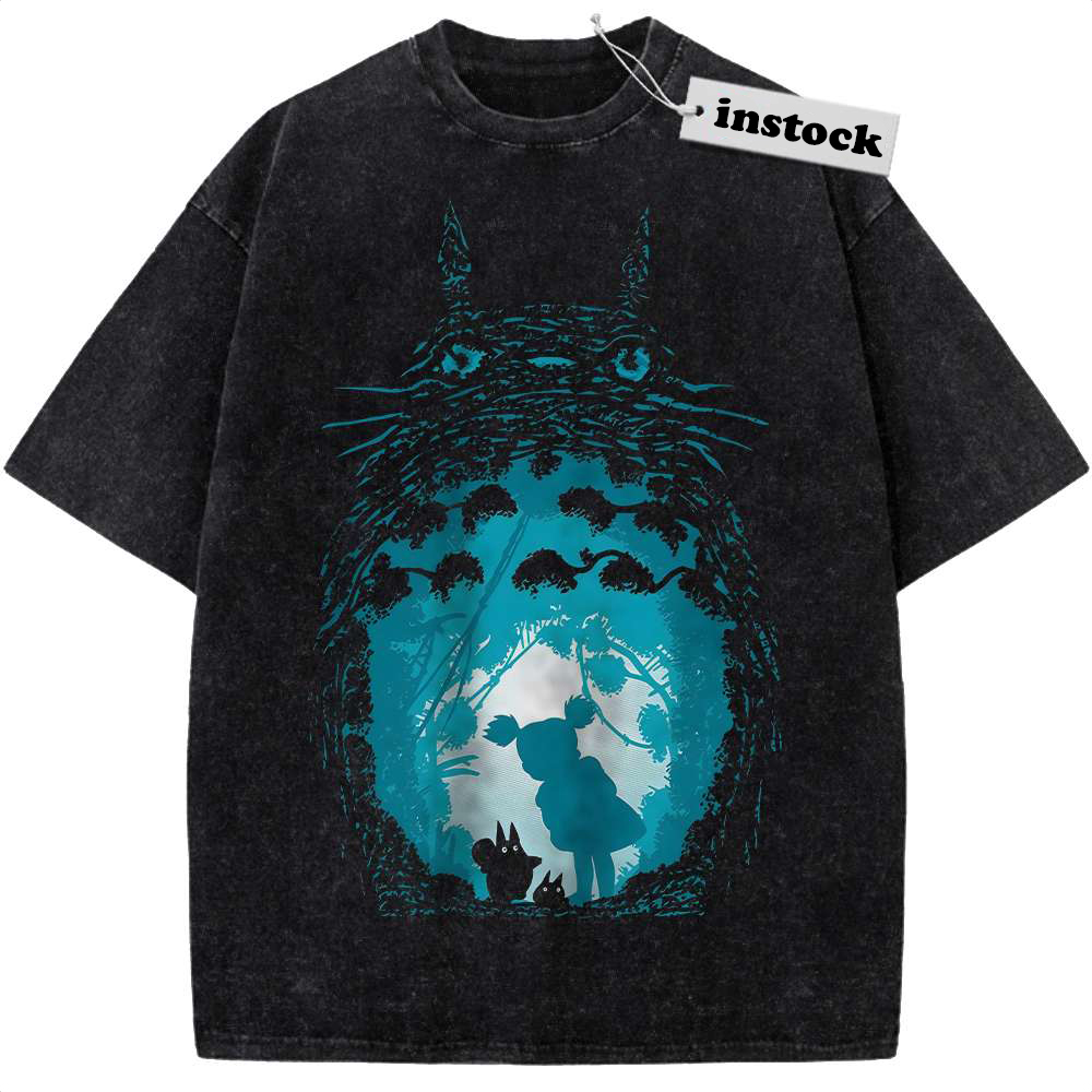 My Neighbor Totoro Shirt, Studio Ghibli Shirt, Anime Shirt, Vintage Tee