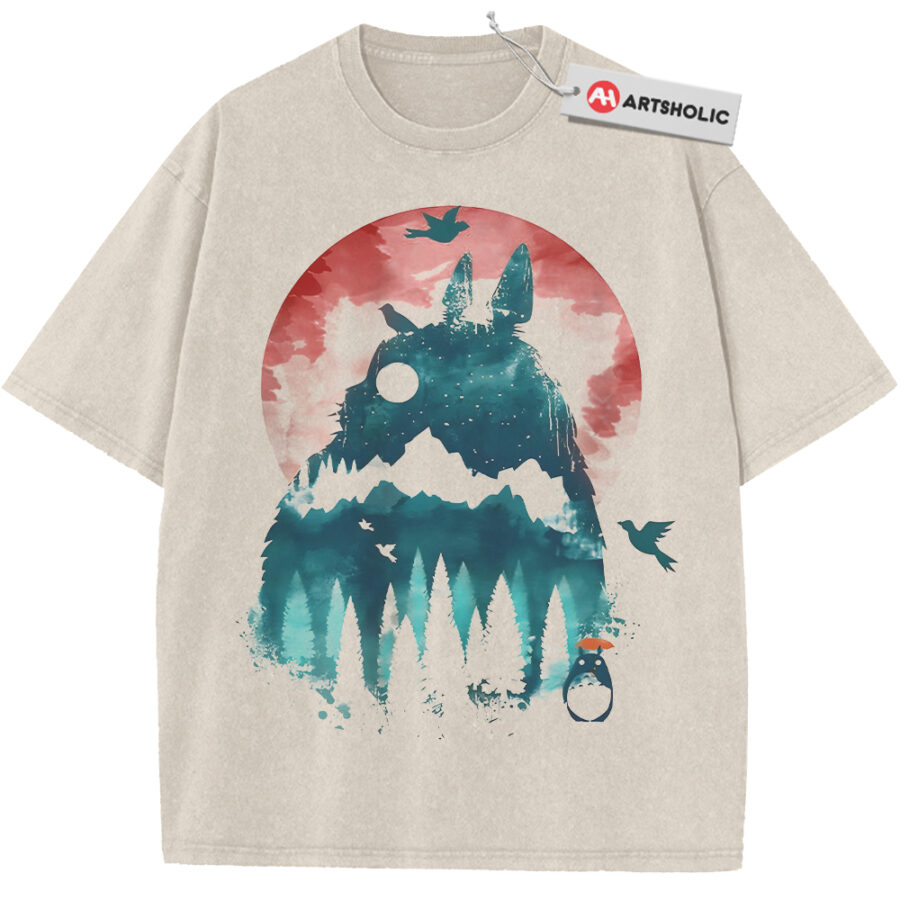 Alternative view of My Neighbor Totoro Shirt, Studio Ghibli Shirt, Anime Shirt, Vintage Tee