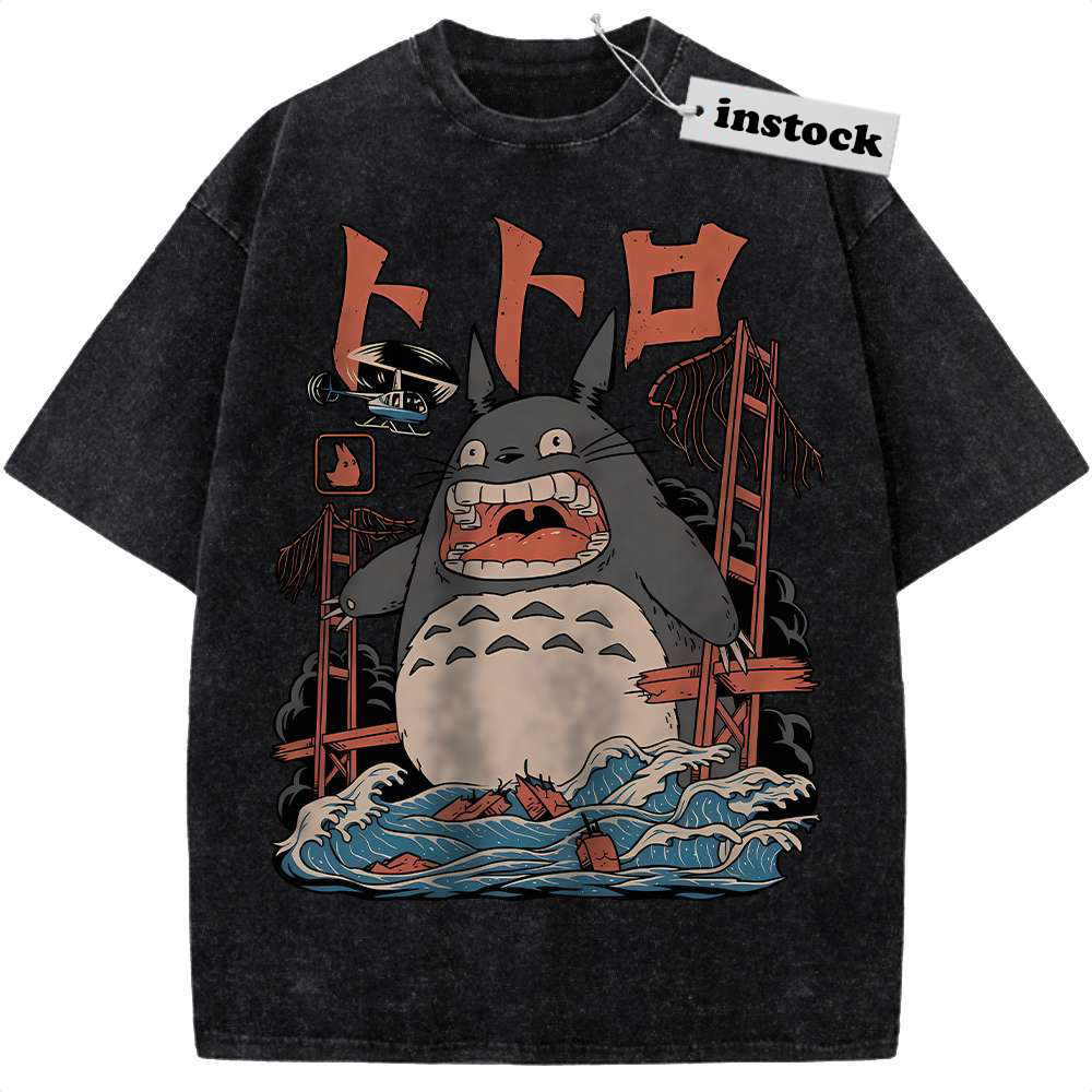 My Neighbor Totoro Shirt, Studio Ghibli Shirt, Anime Vintage Tee