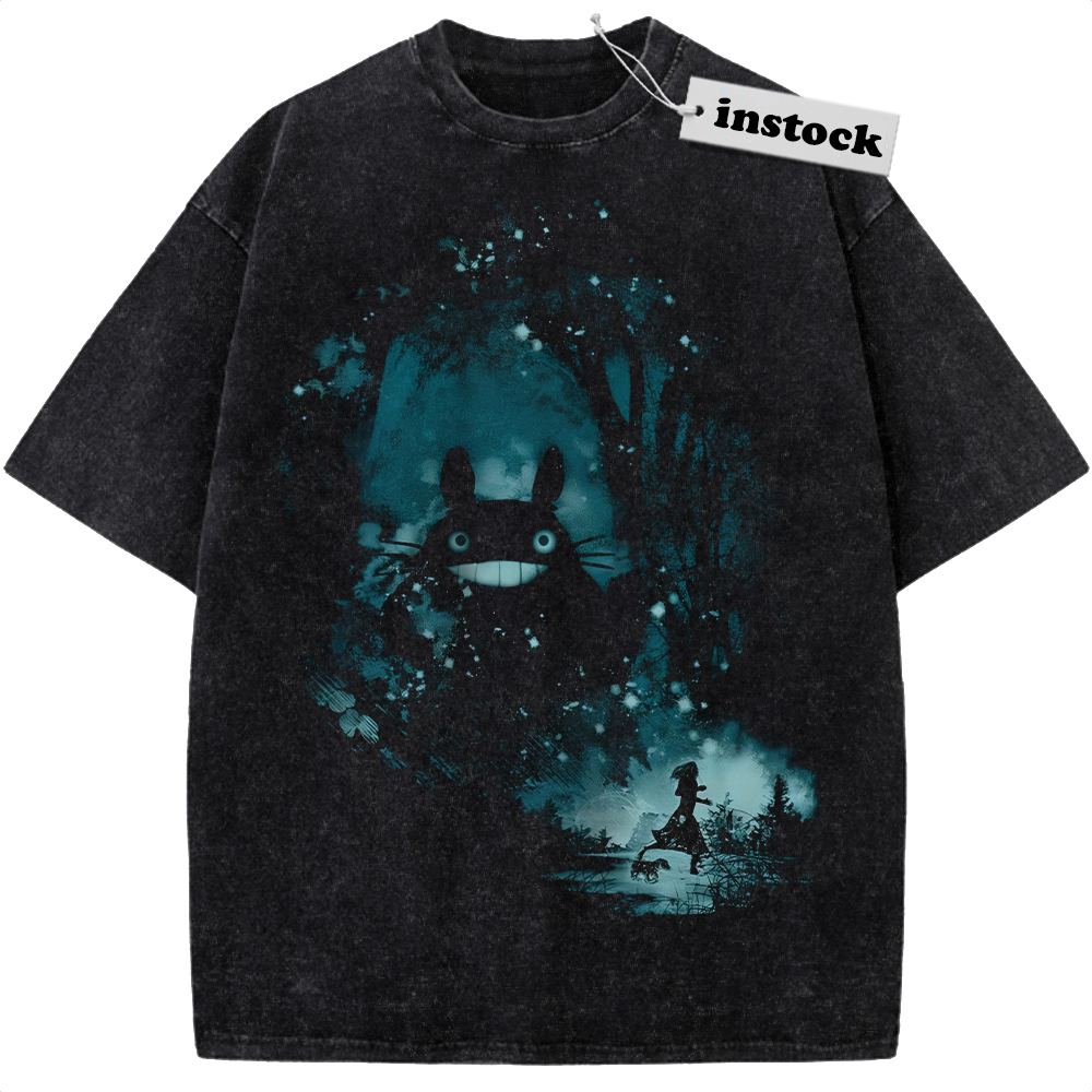 My Neighbor Totoro Shirt, Studio Ghibli Shirt, Anime Vintage Tee