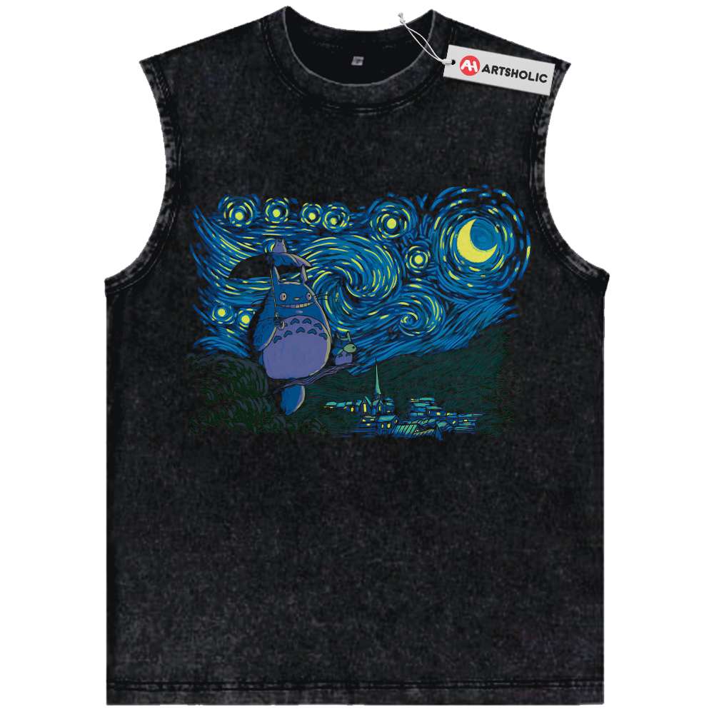 My Neighbor Totoro Tank Top, Studio Ghibli Tank Top, Anime Tank Top, Vintage Tank Top