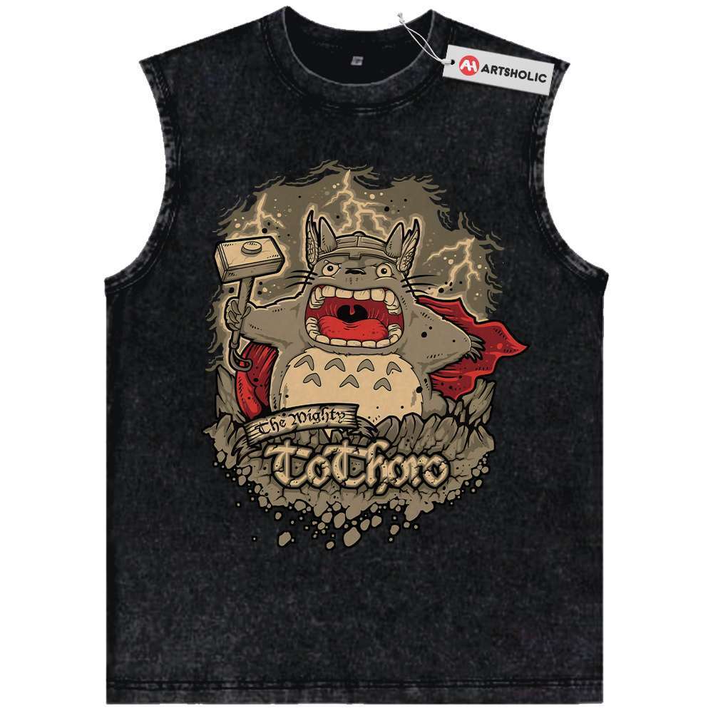 My Neighbor Totoro Tank Top, Studio Ghibli Tank Top, Anime Tank Top, Vintage Tank Top