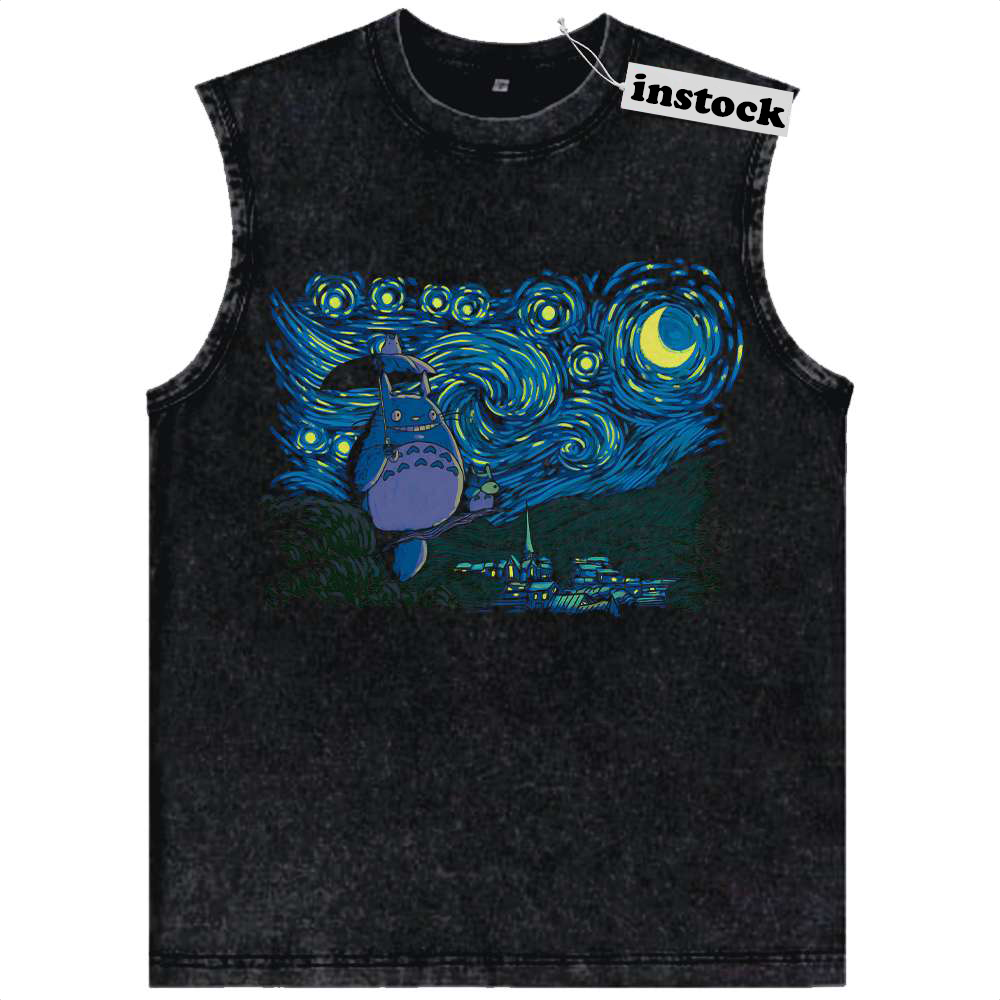 My Neighbor Totoro Tank Top, Studio Ghibli Tank Top, Anime Tank Top, Vintage Tank Top