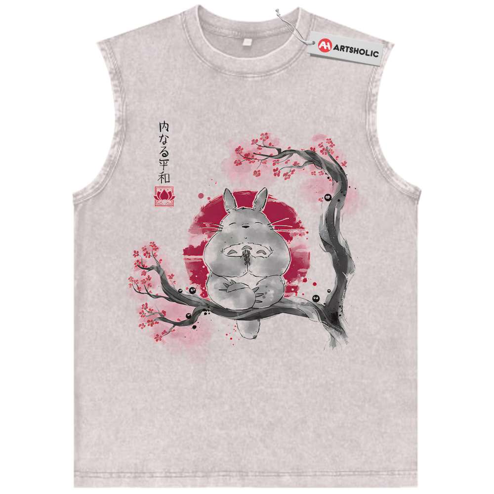 My Neighbor Totoro Tank Top, Studio Ghibli Tank Top, Anime Tank Top, Vintage Tank Top