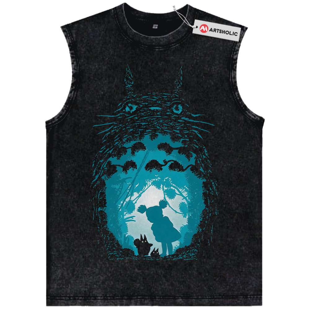 My Neighbor Totoro Tank Top, Studio Ghibli Tank Top, Anime Tank Top, Vintage Tank Top