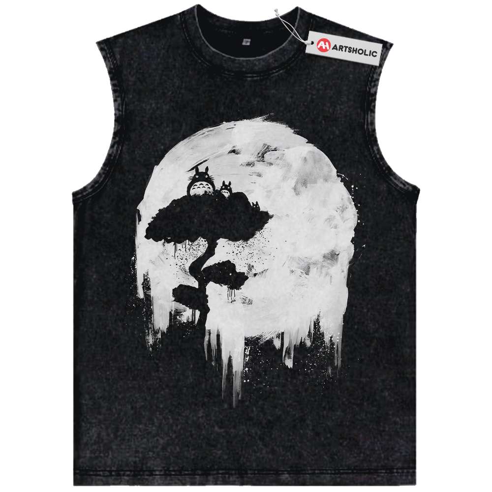 My Neighbor Totoro Tank Top, Studio Ghibli Tank Top, Anime Tank Top, Vintage Tank Top