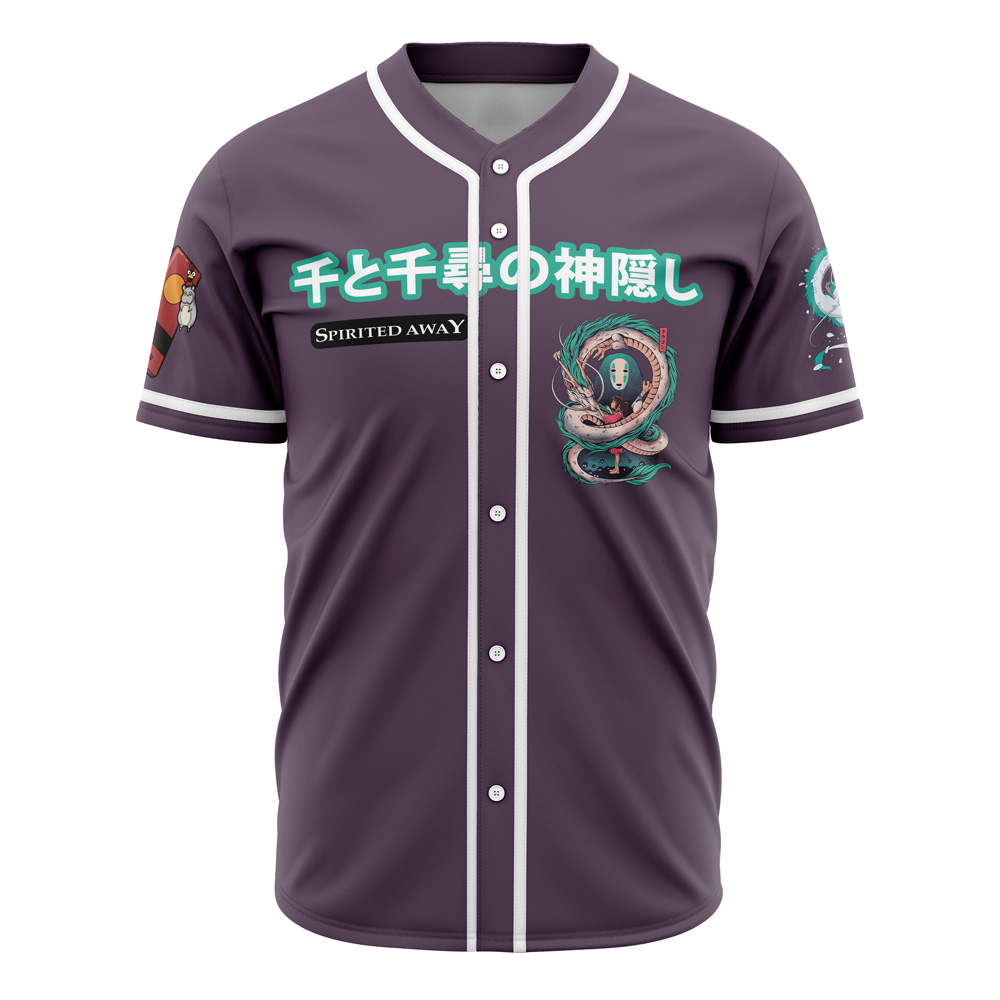 Mythical Spirited Away Studio Ghibli Custom Baseball Jersey - Otaku Hall
