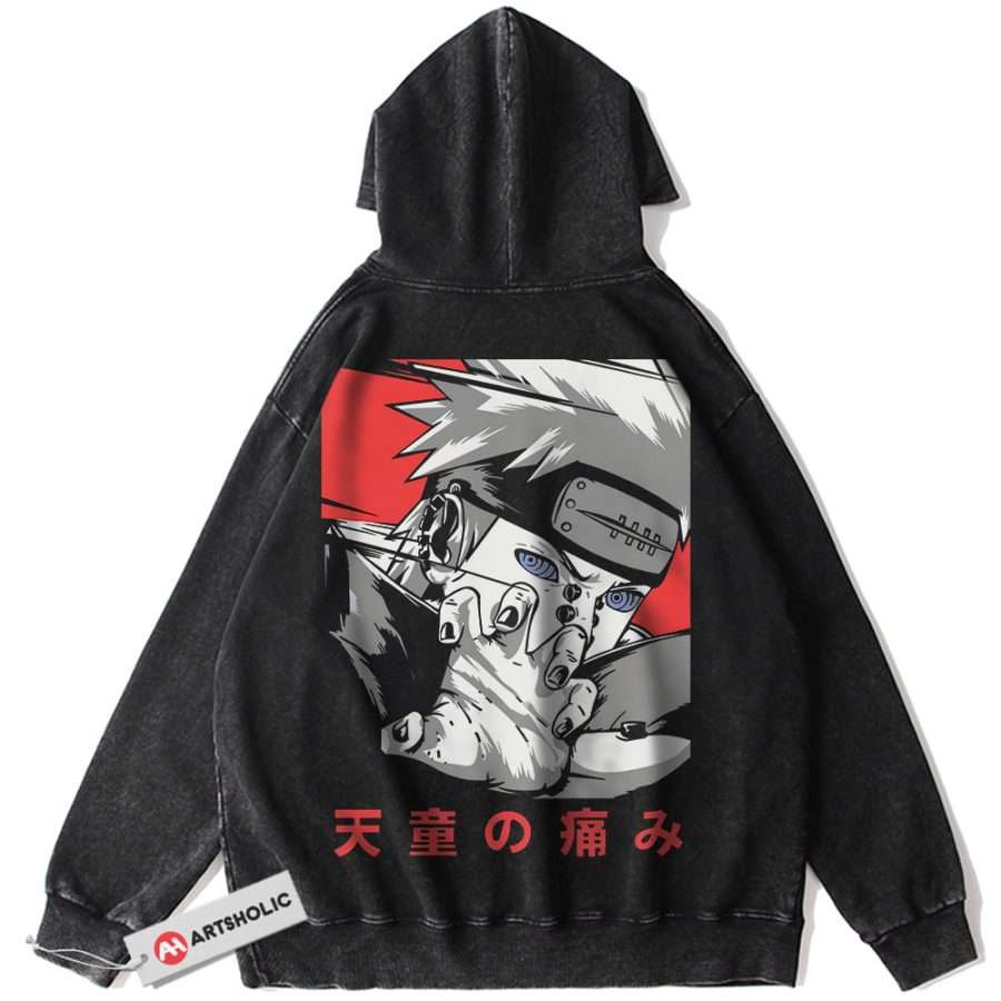 Alternative view of Nagato Uzumaki Hoodie, Naruto Hoodie, Anime Hoodie, Vintage Hoodie