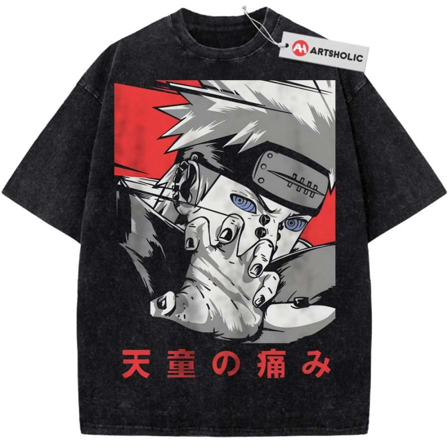 Alternative view of Nagato Uzumaki Shirt, Naruto Shirt, Anime Shirt, Vintage T-Shirt