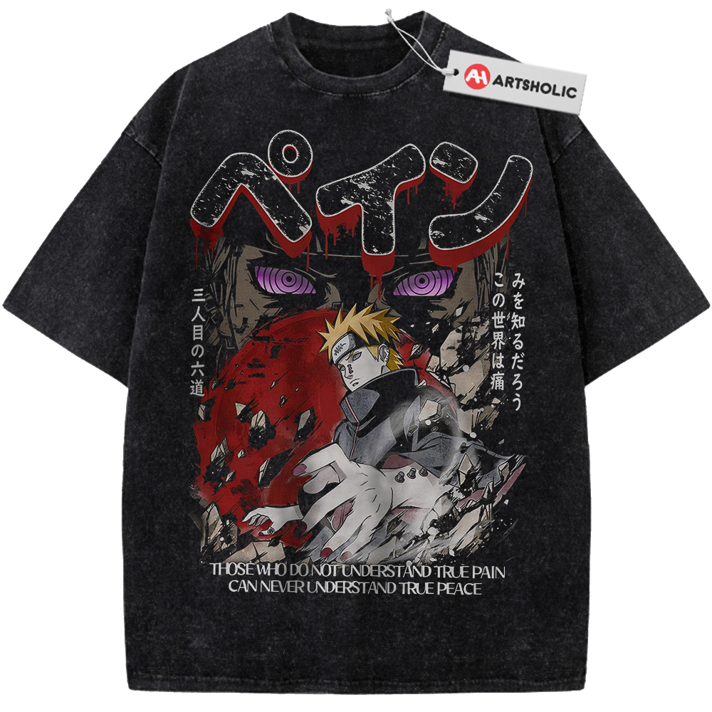 Nagato Uzumaki Shirt, Pain Shirt, Naruto Shirt, Anime Shirt, Vintage Tee