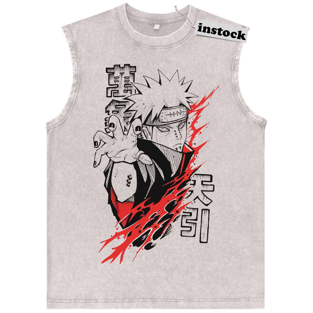 Nagato Uzumaki Tank Top, Naruto Tank Top, Anime Tank Top, Vintage Tank Top