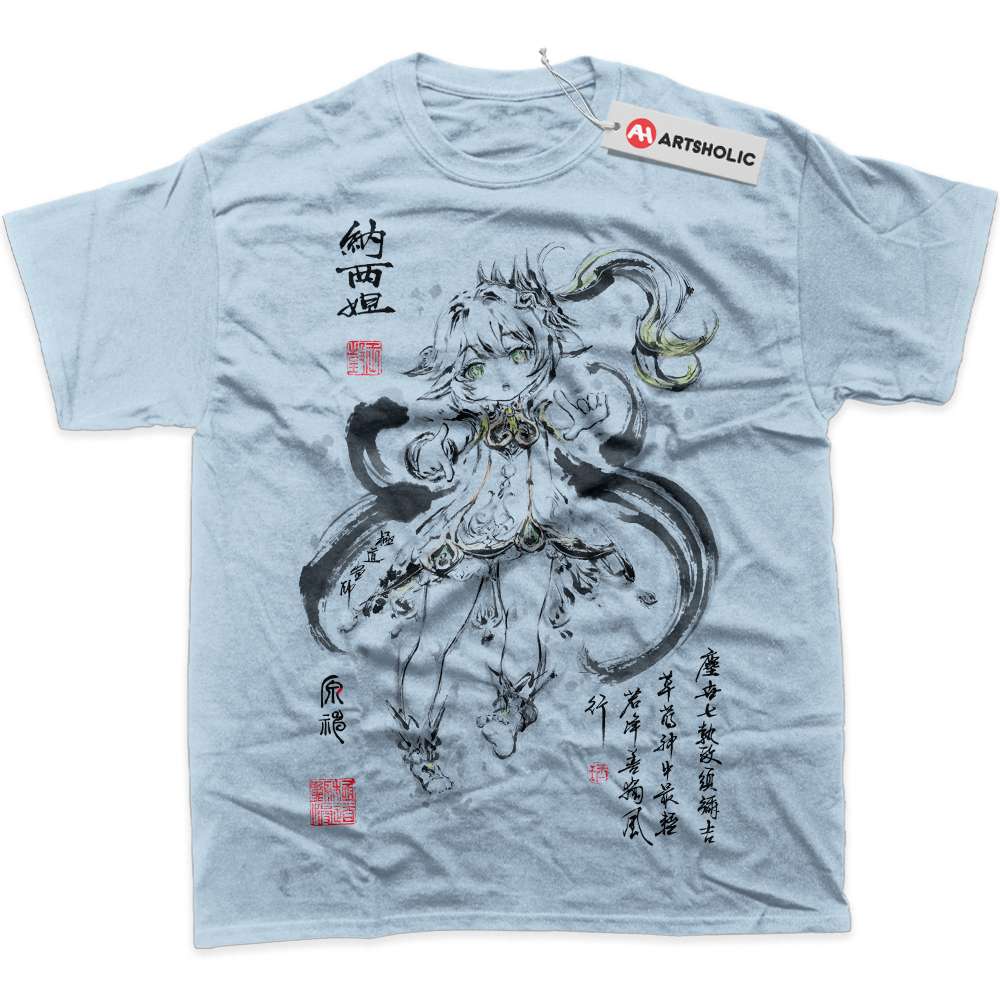 Alternative view of Nahida Shirt, Genshin Impact Shirt, Game Shirt, Graphic Tee