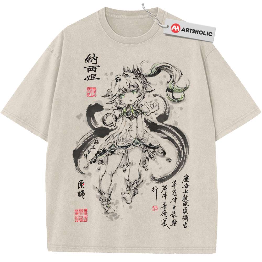 Nahida Shirt, Genshin Impact Shirt, Game Shirt, Vintage T-Shirt