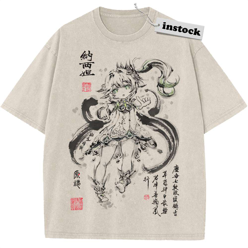 Nahida Shirt, Genshin Impact Shirt, Game Shirt, Vintage T-Shirt
