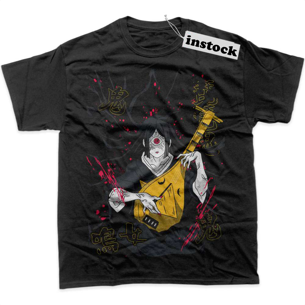 Nakime Shirt, Demon Slayer Shirt, Anime Shirt, Graphic T-Shirt