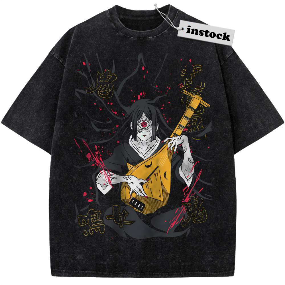 Nakime Shirt, Demon Slayer Shirt, Anime Shirt, Vintage T-Shirt