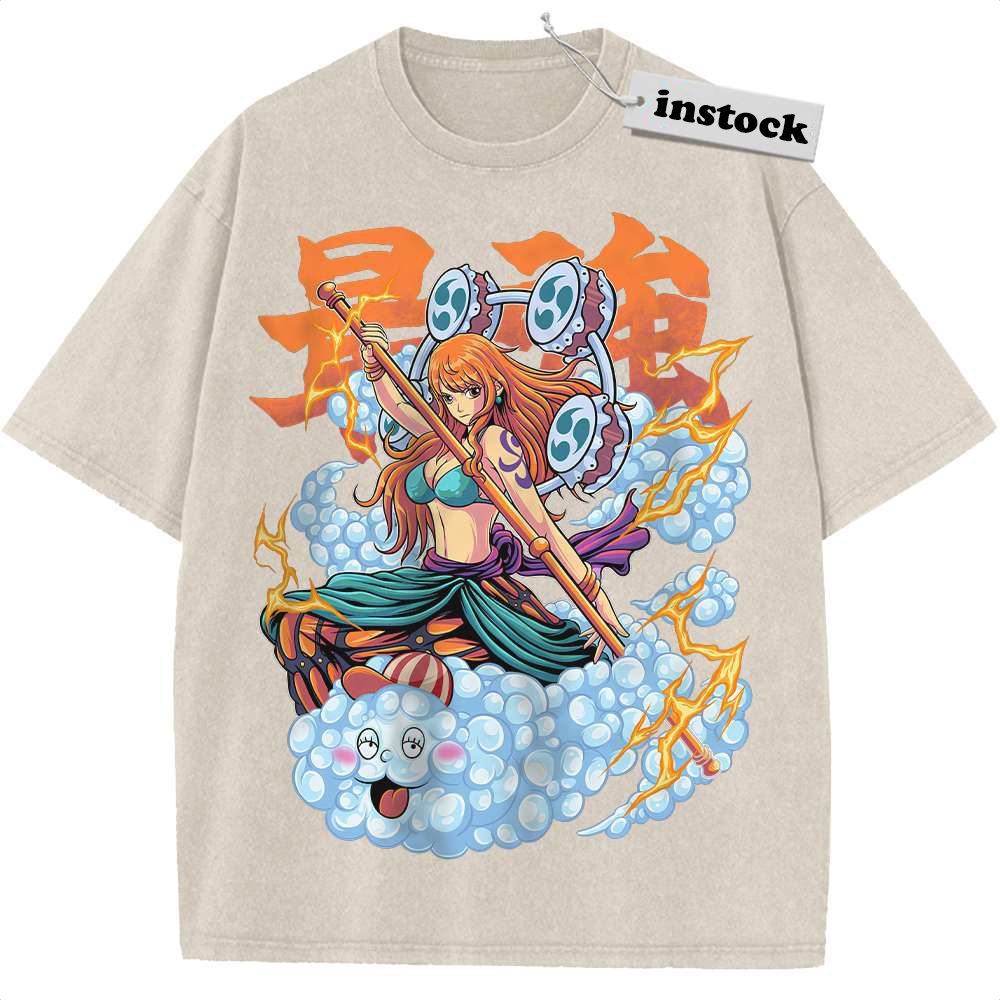 Nami Shirt, One Piece Shirt, Anime Shirt, Vintage T-Shirt