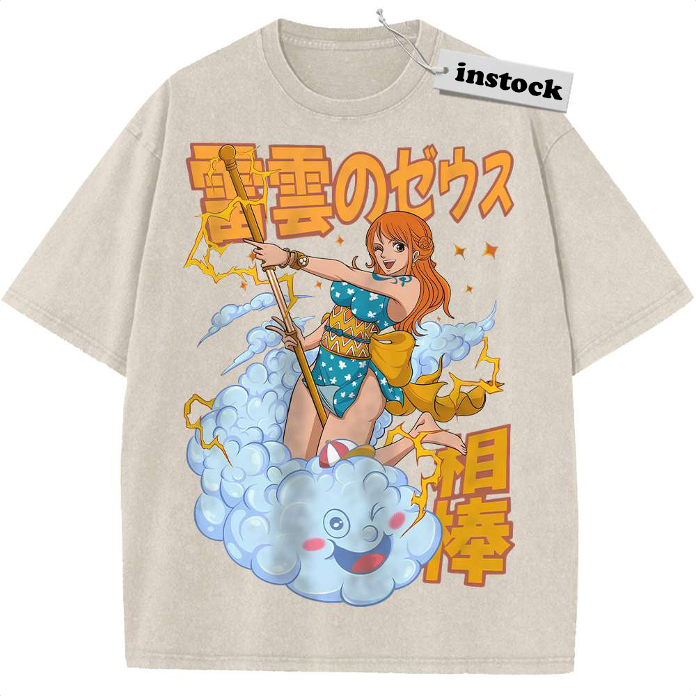 Nami Shirt, One Piece Shirt, Anime Shirt, Vintage Tee