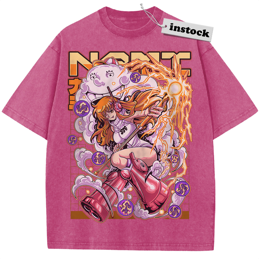 Nami Shirt, One Piece Shirt, Anime Shirt, Vintage Tee