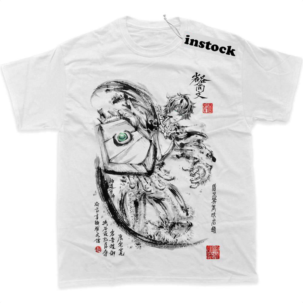 Naofumi Iwatani Shirt, The Rising of The Shield Hero Shirt, Anime Shirt, Graphic Tee