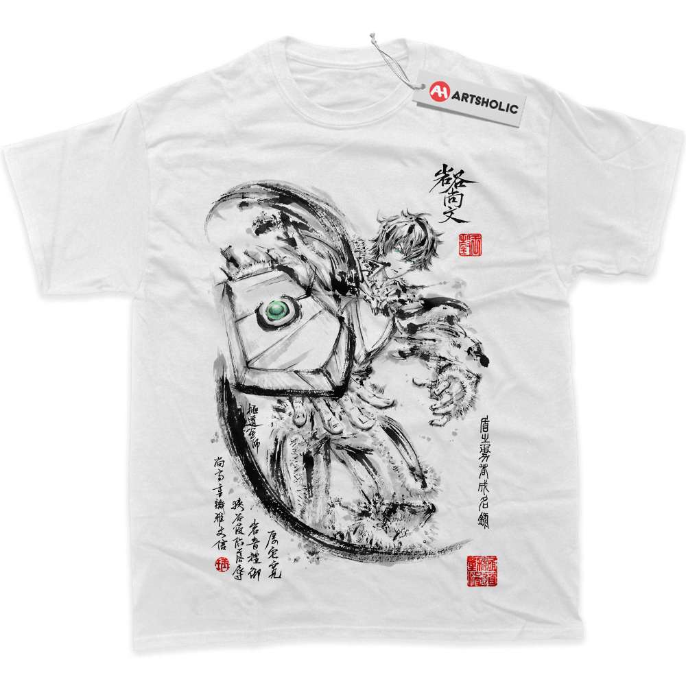 Naofumi Iwatani Shirt, The Rising of The Shield Hero Shirt, Anime Shirt, Graphic Tee