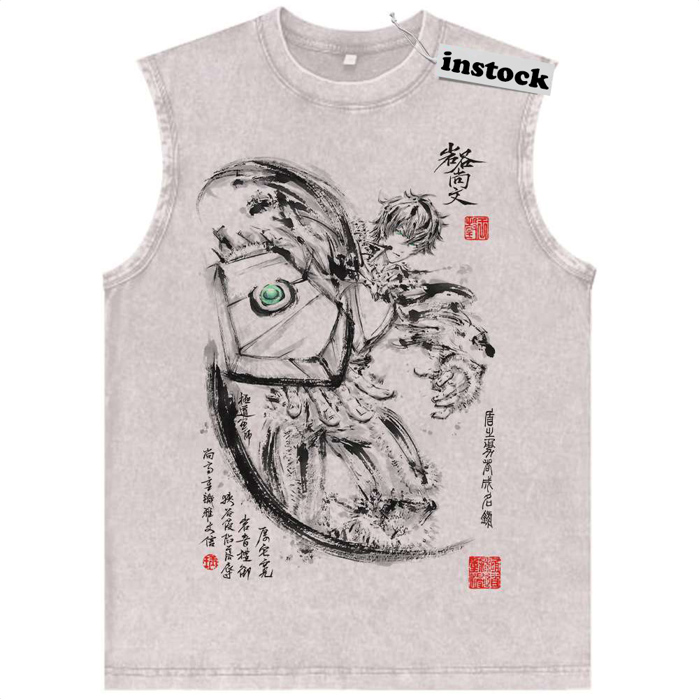Naofumi Iwatani Tank Top, The Rising of The Shield Hero Tank Top, Anime Tank Top, Vintage Tank Top