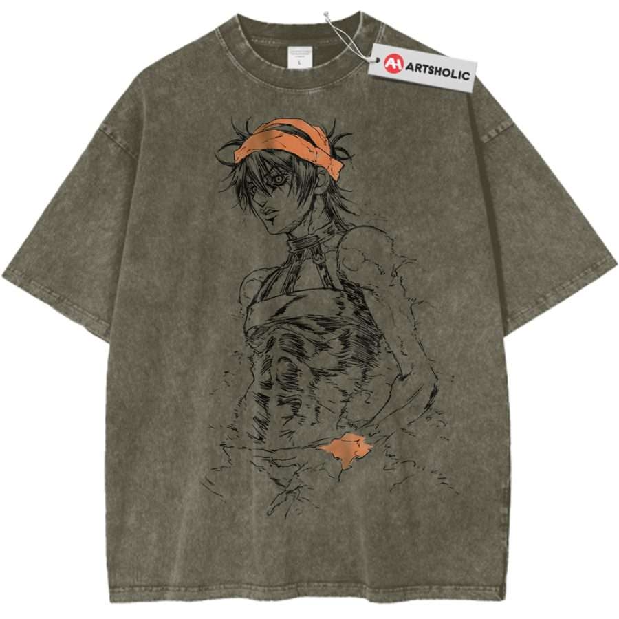Alternative view of Narancia Ghirga Shirt, JoJo's Bizarre Adventure Shirt, Anime Shirt, Vintage Tee