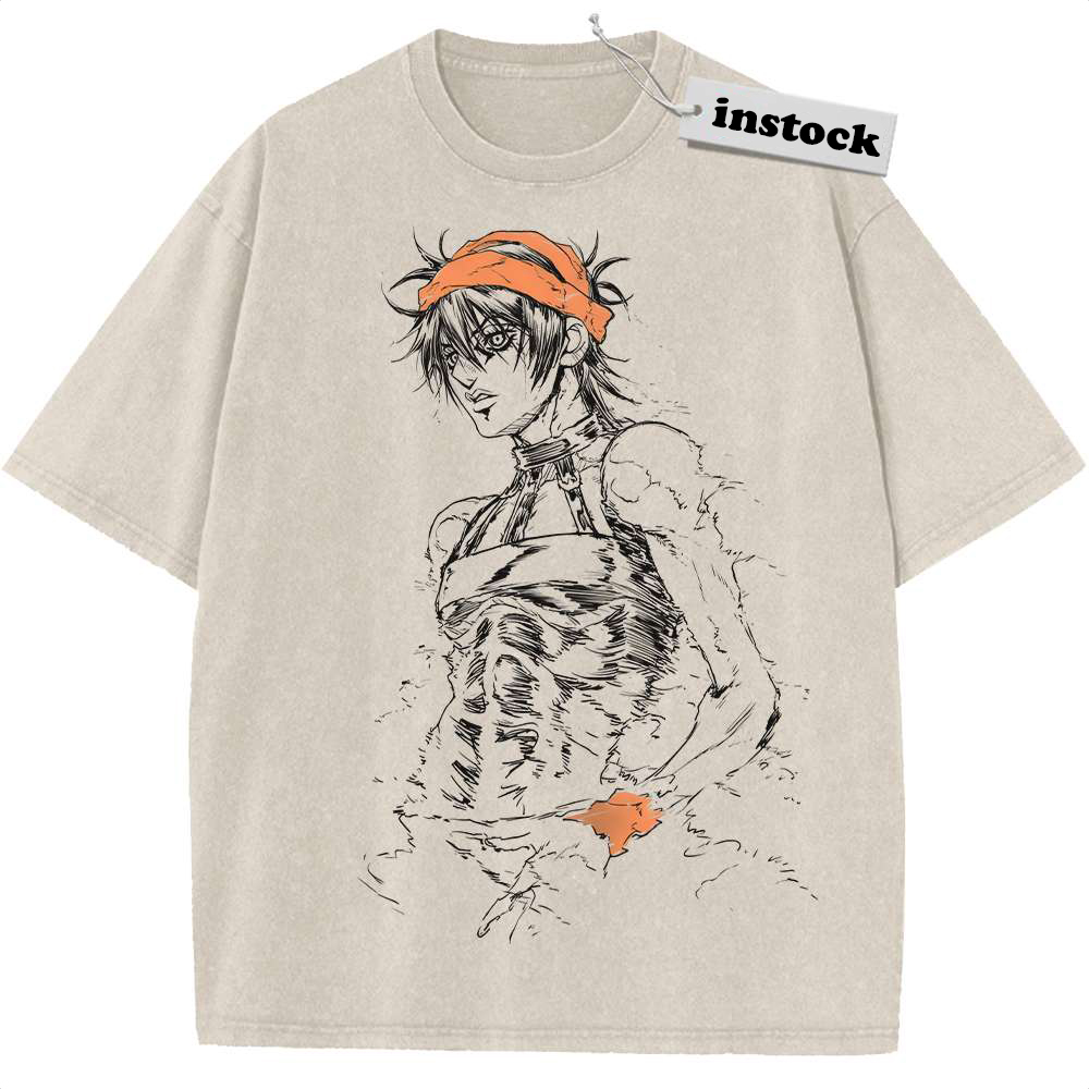 Narancia Ghirga Shirt, JoJo's Bizarre Adventure Shirt, Anime Shirt, Vintage Tee
