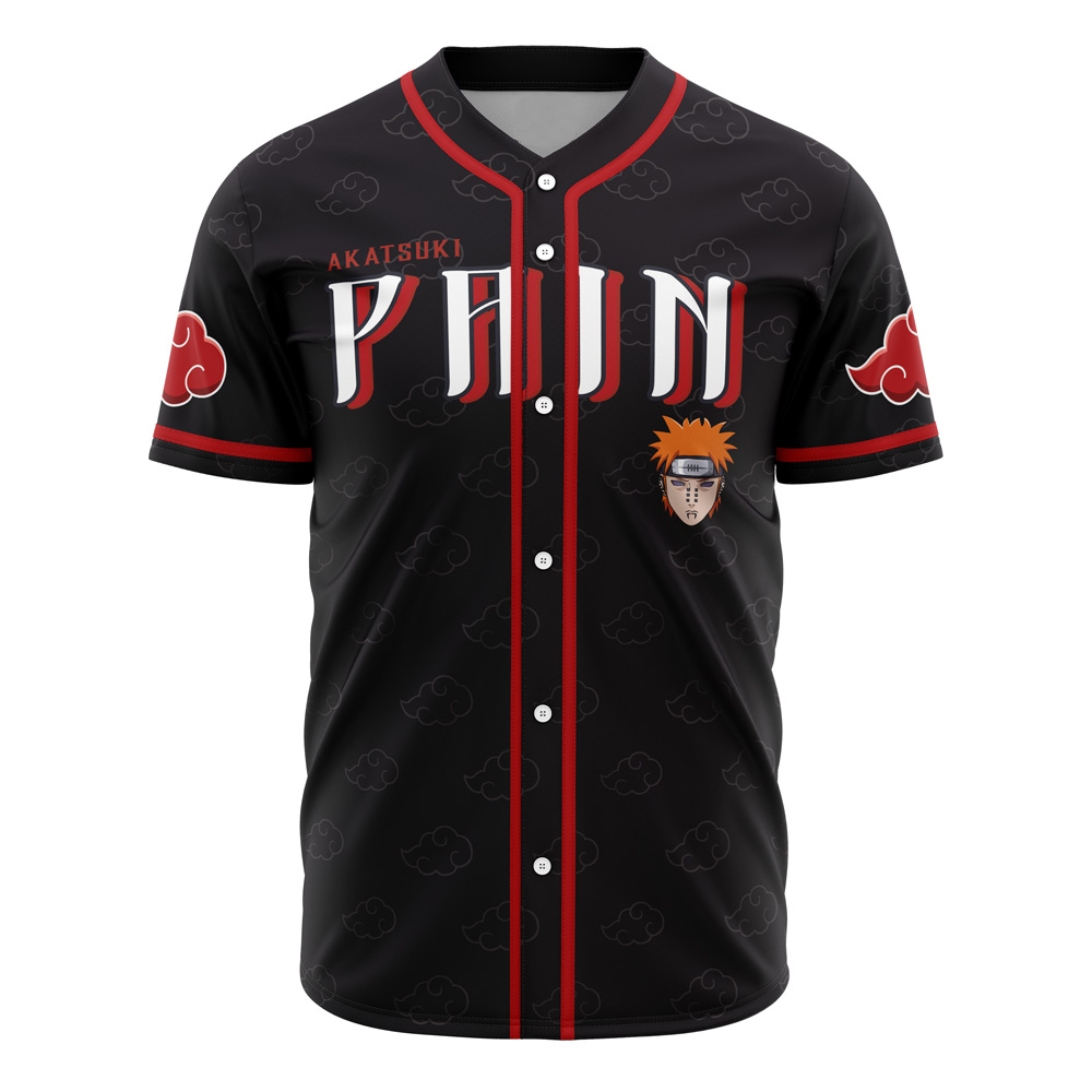 Naruto Akatsuki Pain Custom Baseball Jersey - Otaku Hall