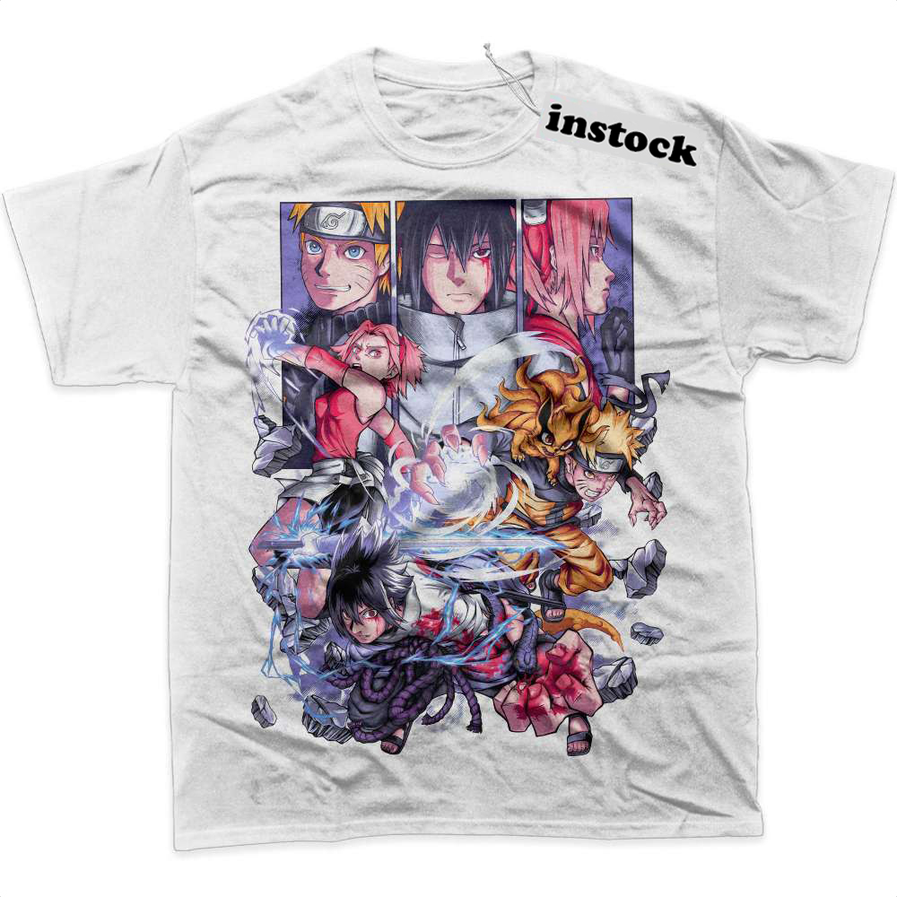 Naruto Shirt, Anime Shirt, Graphic T-Shirt