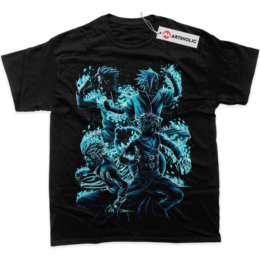 Alternative view of Naruto Shirt, Anime Shirt, Graphic T-Shirt
