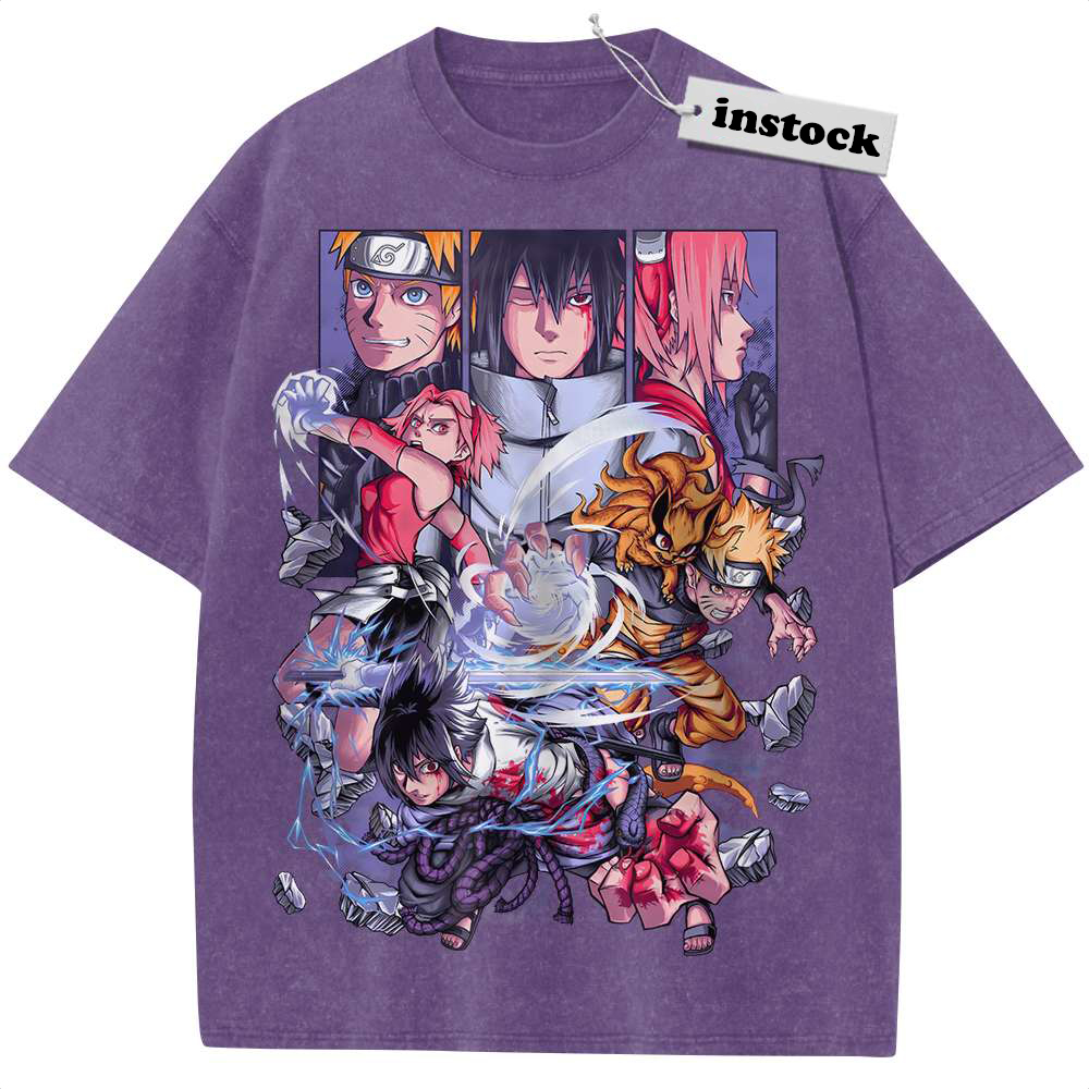 Naruto Shirt, Anime Shirt, Vintage T-Shirt