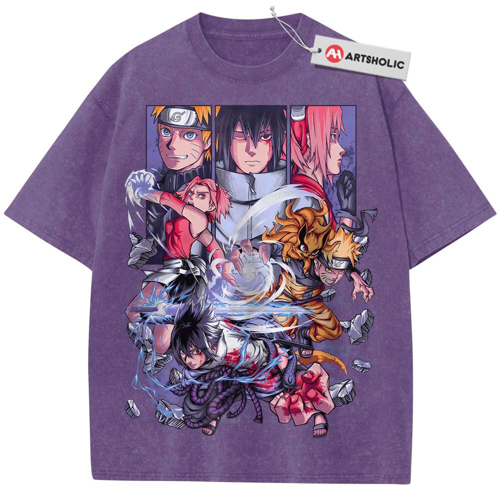 Naruto Shirt, Anime Shirt, Vintage T-Shirt