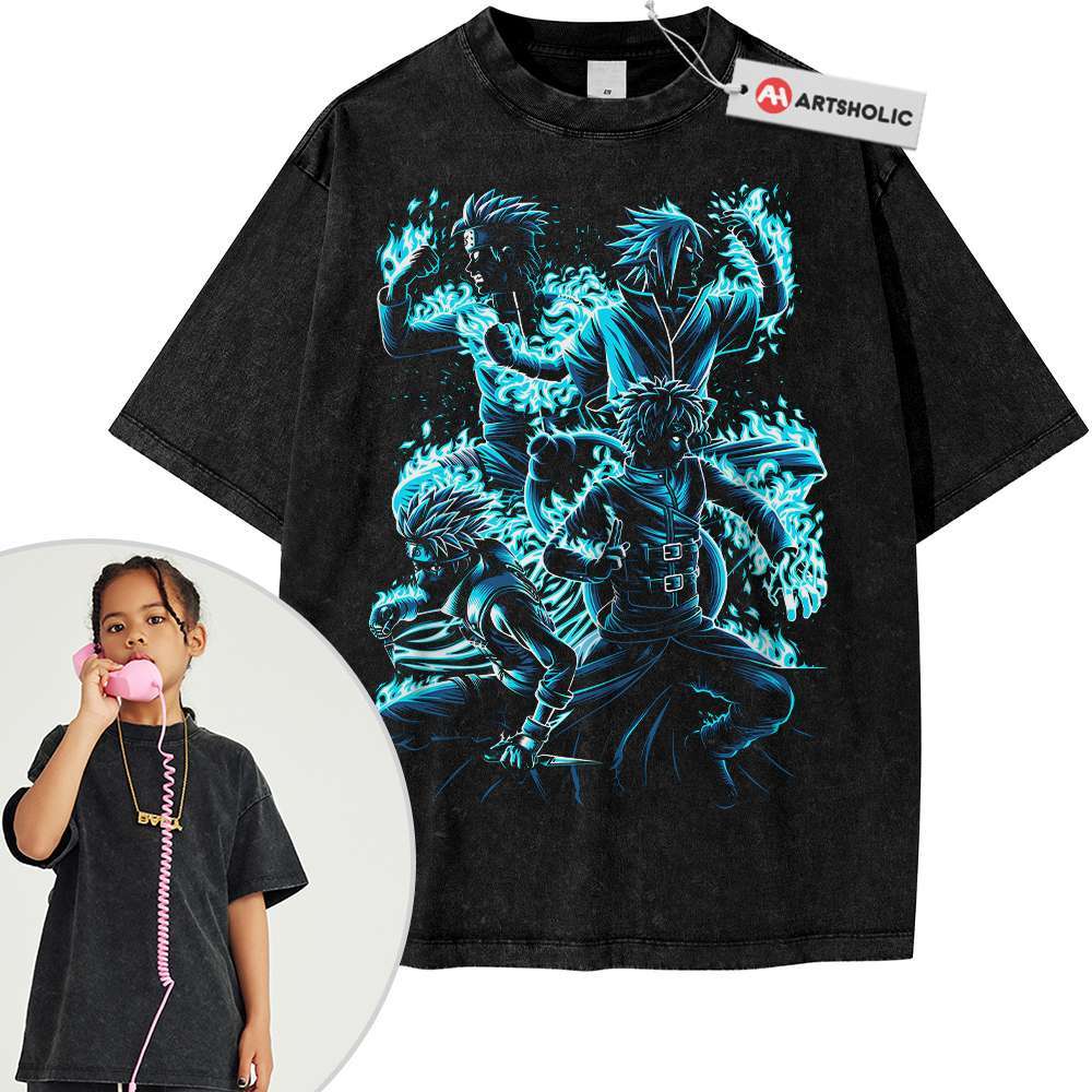 Naruto Shirt For Kids, Anime Shirt For Kids, Vintage T-Shirt For Kids