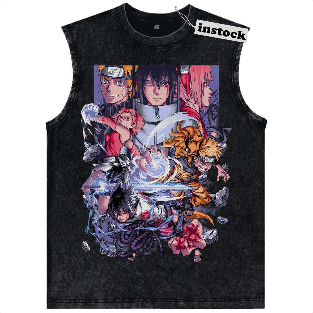 Naruto Tank Top, Anime Tank Top, Vintage Tank Top