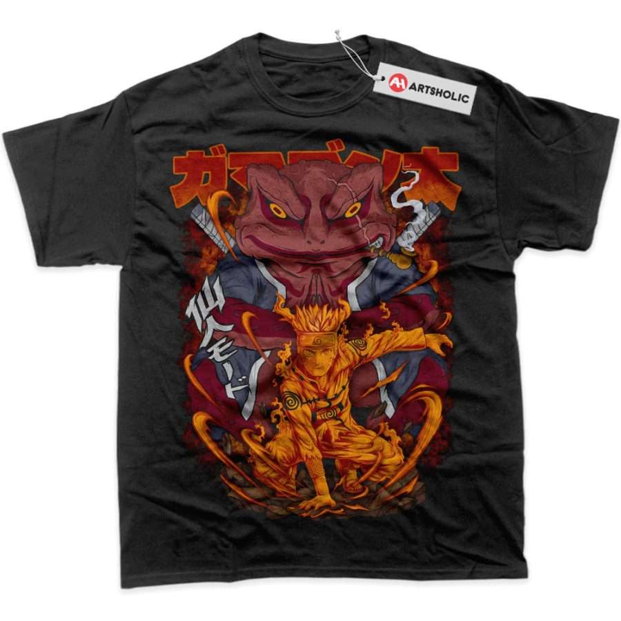 Alternative view of Naruto Uzumaki Shirt, Anime Shirt, Graphic T-Shirt
