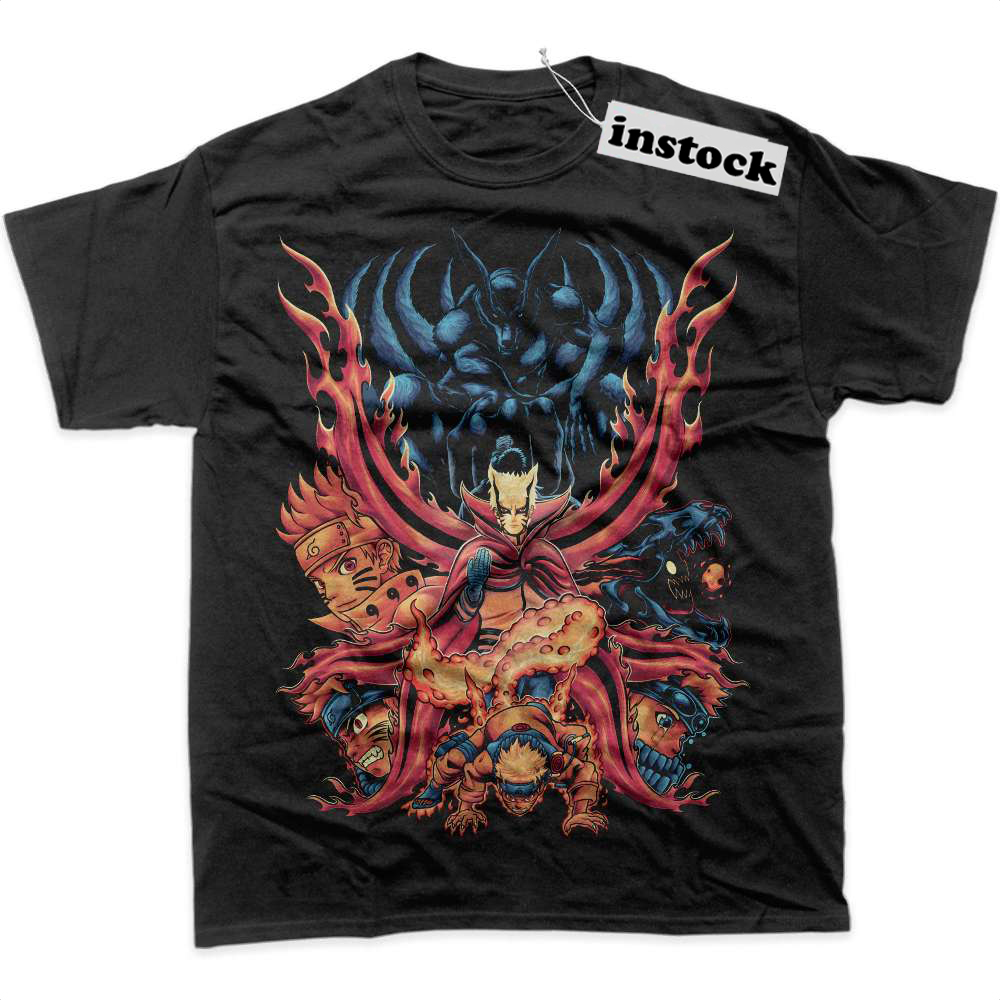 Naruto Uzumaki Shirt, Anime Shirt, Graphic T-Shirt