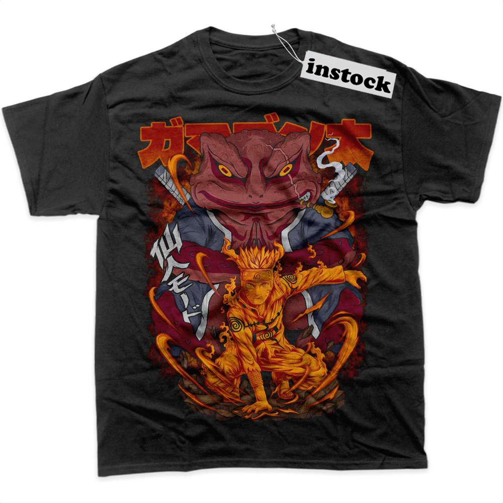Naruto Uzumaki Shirt, Anime Shirt, Graphic T-Shirt