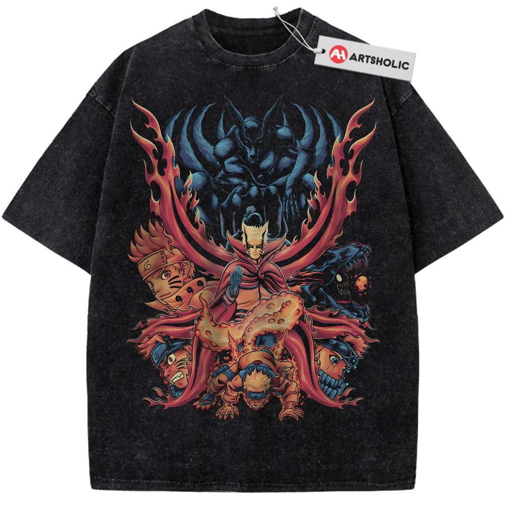 Naruto Uzumaki Shirt, Anime Shirt, Vintage T-Shirt