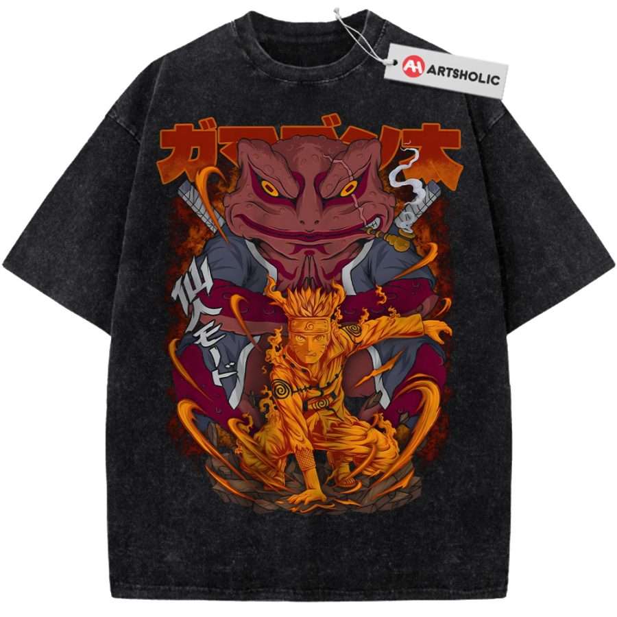 Alternative view of Naruto Uzumaki Shirt, Anime Shirt, Vintage T-Shirt