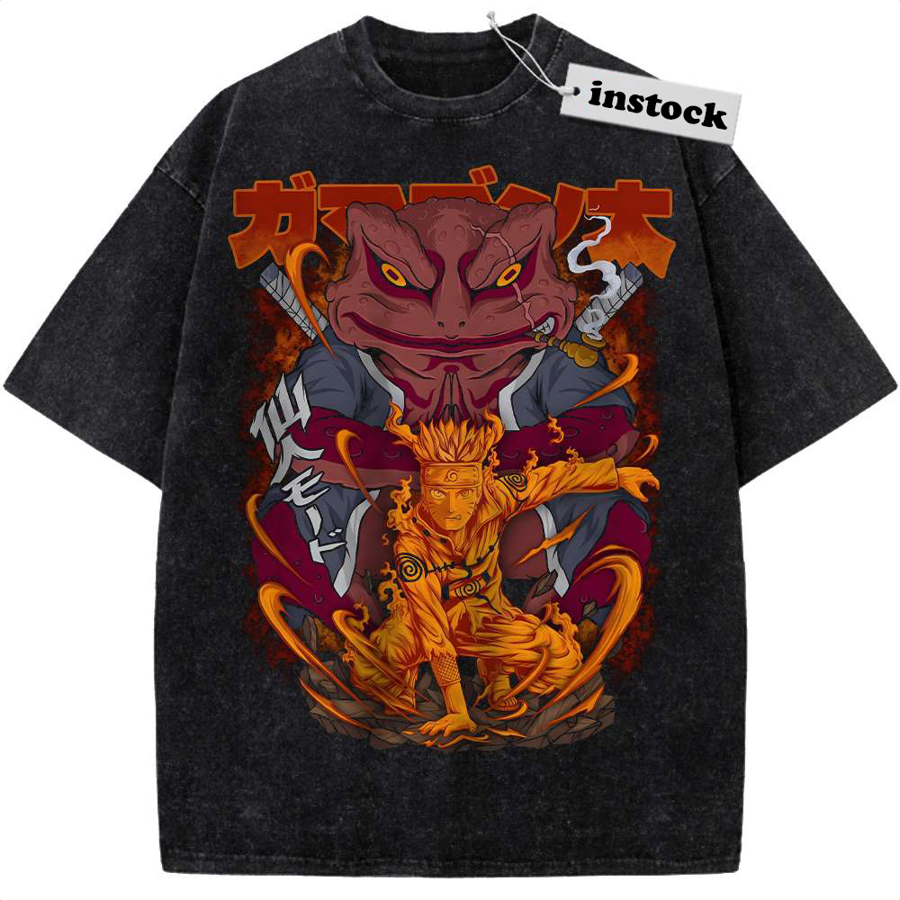 Naruto Uzumaki Shirt, Anime Shirt, Vintage T-Shirt