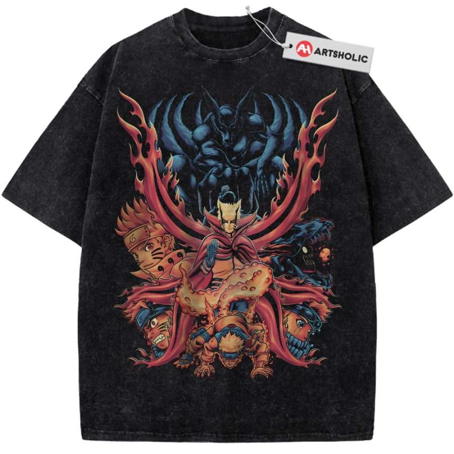 Alternative view of Naruto Uzumaki Shirt, Anime Shirt, Vintage T-Shirt