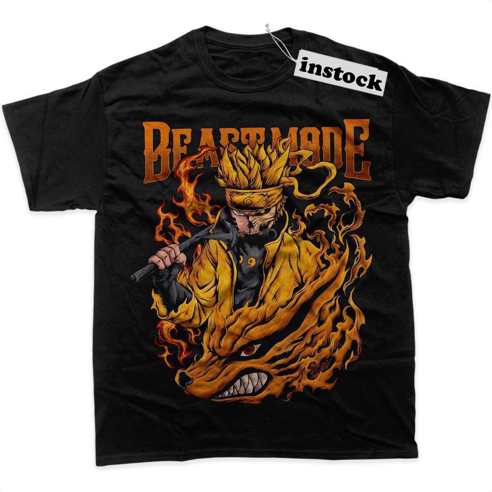 Naruto Uzumaki Shirt, Kurama Shirt, Anime Shirt, graphic Tee