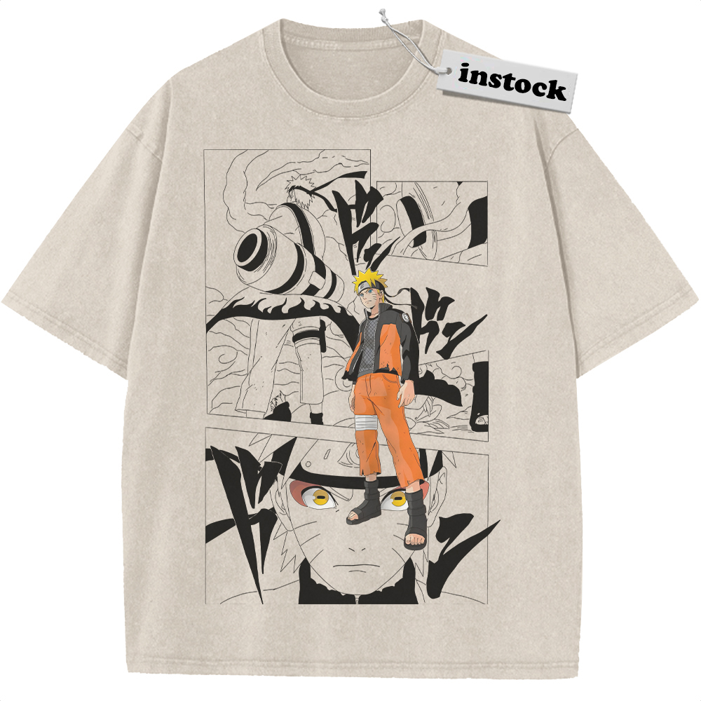 Naruto Uzumaki Shirt, Naruto: Shippuden Shirt, Anime Shirt, Vintage T-Shirt