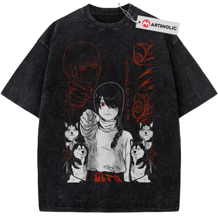 Alternative view of Nayuta Shirt, Chainsaw Man Shirt, Anime Shirt, Vintage T-Shirt