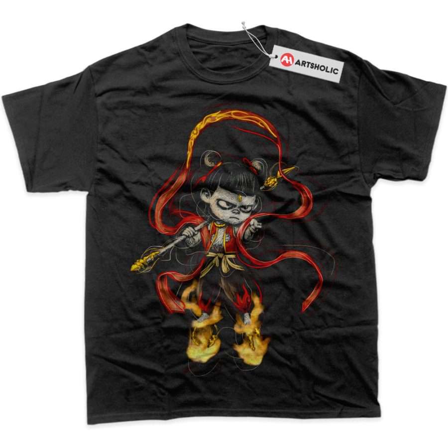 Alternative view of Ne Zha Shirt, Animated Shirt, Graphic T-Shirt