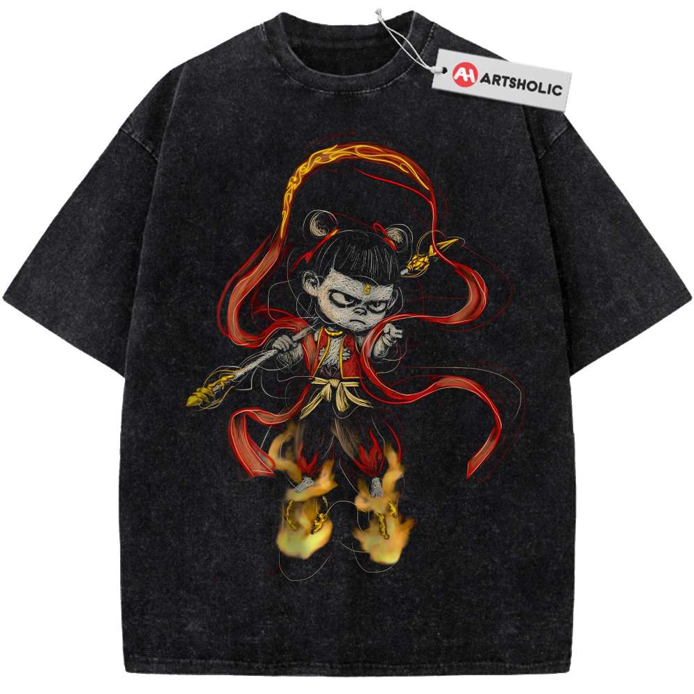 Ne Zha Shirt, Animated Shirt, Vintage T-Shirt