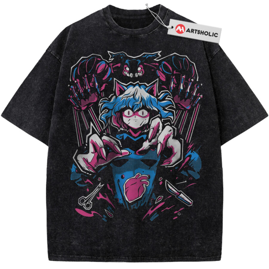 Alternative view of Neferpitou Shirt, Pitou Shirt, Hunter x Hunter Shirt, HxH Shirt, Anime Shirt, Vintage Tee
