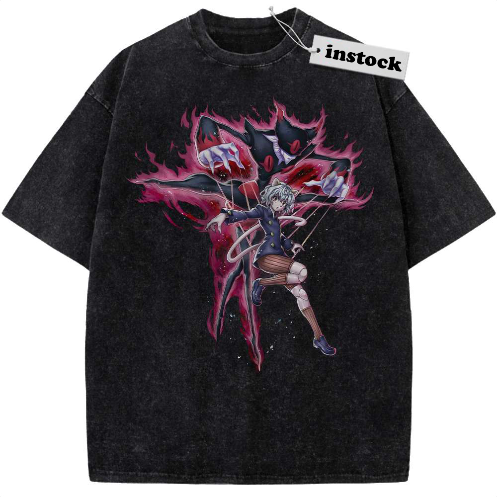 Neferpitou Shirt, Pitou Shirt, Hunter x Hunter Shirt, HxH Shirt, Anime Shirt, Vintage Tee