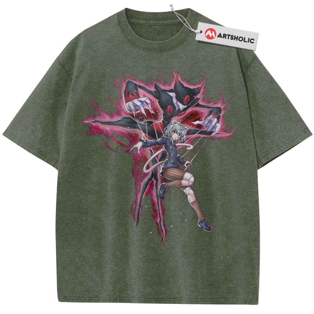 Alternative view of Neferpitou Shirt, Pitou Shirt, Hunter x Hunter Shirt, HxH Shirt, Anime Shirt, Vintage Tee